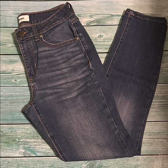 Blue Women's Skinny Jeans - Picture 3 of 3